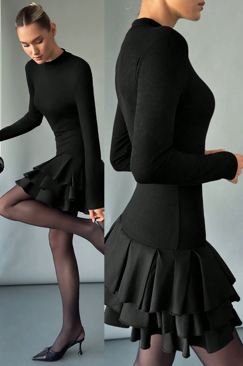 TRESILA ruha, Szín: fekete, IVET.HU - A te online butikod.