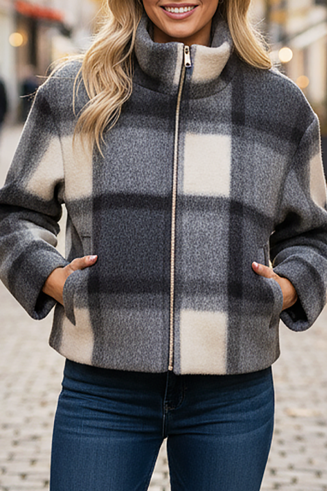 JIONELGA BLACK kabát, Szín: fekete, IVET.HU - A te online butikod.