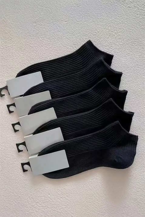 ZIMOLO FEKETE 6 darabos férfi zokni szett, Szín: fekete, IVET.HU - A te online butikod.