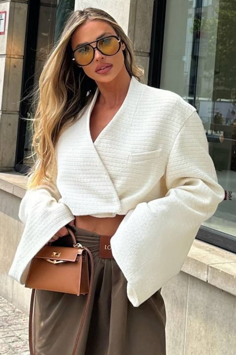 GLOVENDIA blézer, Szín: fehér, IVET.HU - A te online butikod.