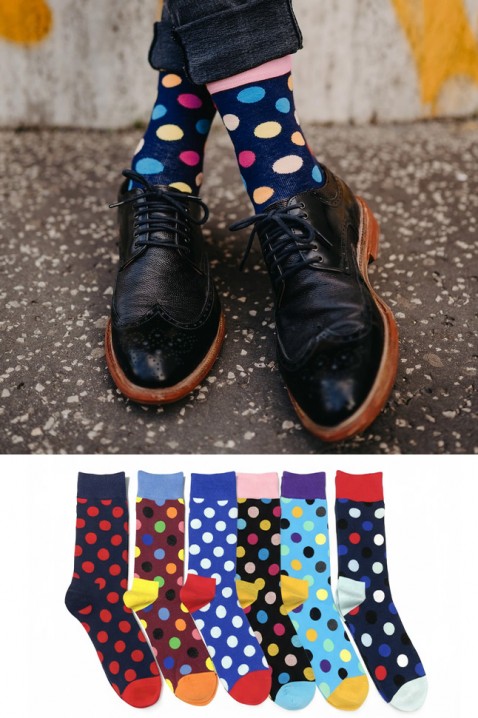 COLORITO 6 darabos férfi zokni, Szín: multicolor, IVET.HU - A te online butikod.