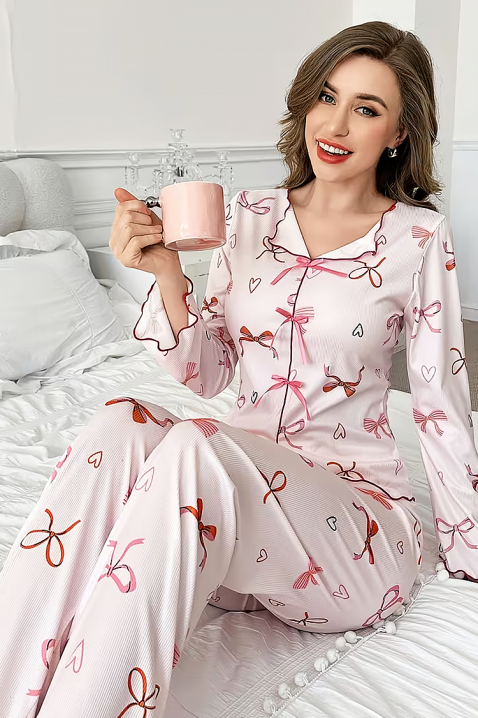 PLANDELZA pizsama, Szín: púderrózsaszín, IVET.HU - A te online butikod.