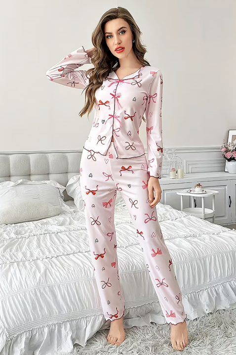 PLANDELZA pizsama, Szín: púderrózsaszín, IVET.HU - A te online butikod.