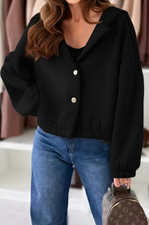 PROVILDA BLACK kabát, Szín: fekete, IVET.HU - A te online butikod.