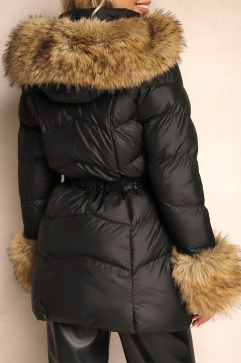 TEGROLSA BLACK kabát, Szín: fekete, IVET.HU - A te online butikod.