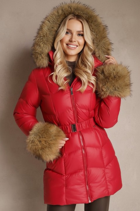 TEGROLSA RED kabát, Szín: piros, IVET.HU - A te online butikod.