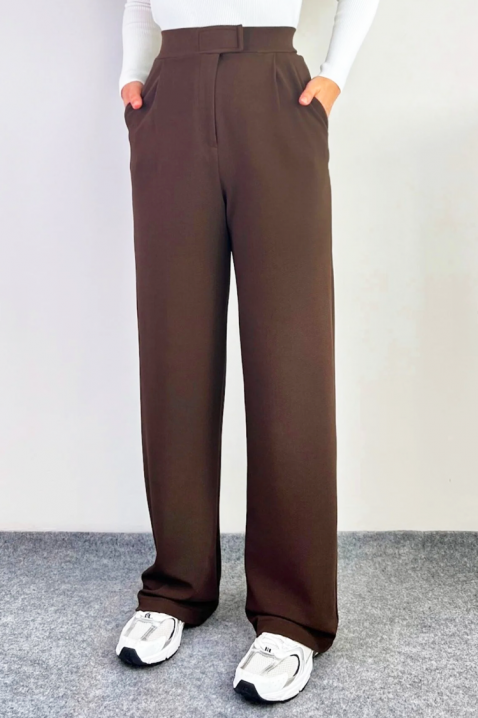 MALVONA BROWN nadrág, Szín: barna, IVET.HU - A te online butikod.