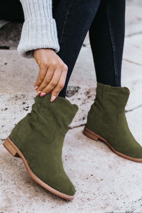 BOMBEDA női csizma, Szín: khaki, IVET.HU - A te online butikod.