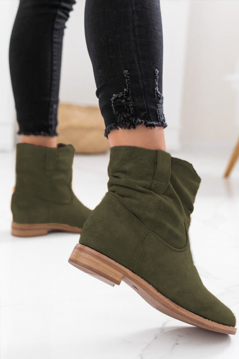 BOMBEDA női csizma, Szín: khaki, IVET.HU - A te online butikod.