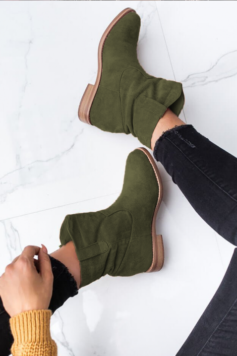 BOMBEDA női csizma, Szín: khaki, IVET.HU - A te online butikod.