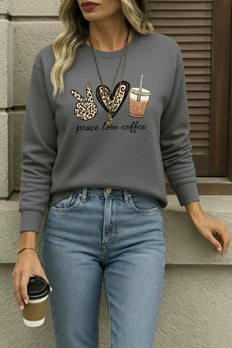 GOLMINA GREY női felső, Szín: szürke, IVET.HU - A te online butikod.