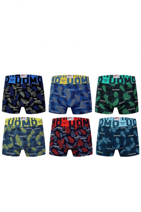 NARZELO 6 darabos férfi boxeralsó szett, Szín: multicolor, IVET.HU - A te online butikod.