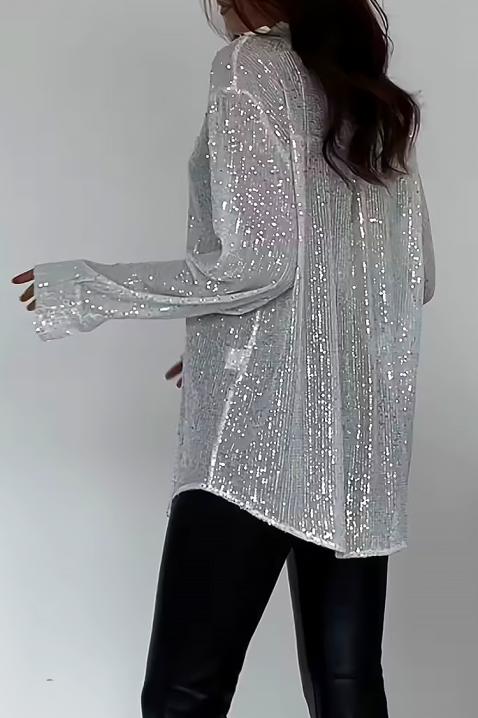 LANVELDA SILVER női blúz, Szín: ezüst, IVET.HU - A te online butikod.