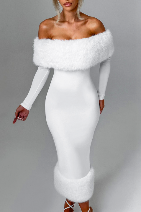 KARSOTA WHITE ruha, Szín: fehér, IVET.HU - A te online butikod.