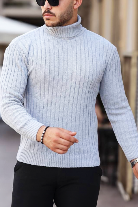 RACHERO GREY férfi pulóver, Szín: szürke, IVET.HU - A te online butikod.