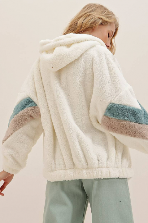 PLUVILZA WHITE kardigán, Szín: fehér, IVET.HU - A te online butikod.