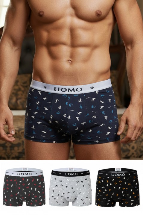 MIXZO 4 darabos férfi boxeralsó szett, Szín: multicolor, IVET.HU - A te online butikod.