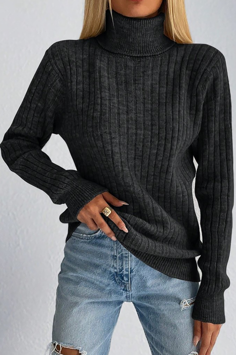 DAVILDA GRAFIT pulóver, Szín: grafitszürke, IVET.HU - A te online butikod.