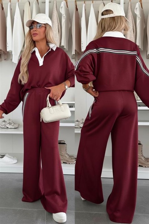 FLEOLDA szett, Szín: bordó, IVET.HU - A te online butikod.