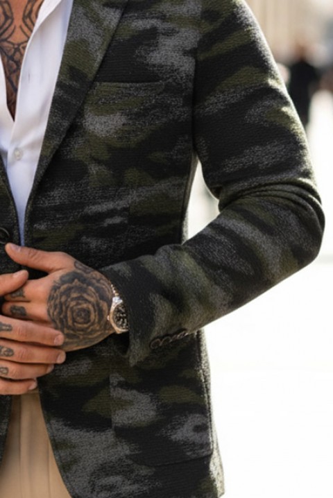 ZAGNET férfi zakó, Szín: sötétzöld, IVET.HU - A te online butikod.