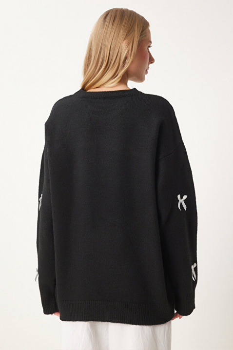 ATRELVA BLACK pulóver, Szín: fekete, IVET.HU - A te online butikod.