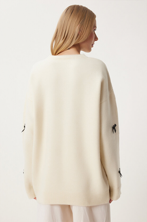 ATRELVA ECRU pulóver, Szín: ekrü, IVET.HU - A te online butikod.