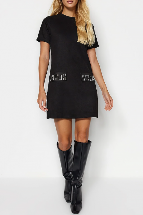 GARDELDA BLACK ruha, Szín: fekete, IVET.HU - A te online butikod.