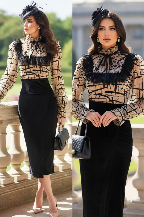 FRONELMA BEIGE ruha, Szín: bézs, IVET.HU - A te online butikod.