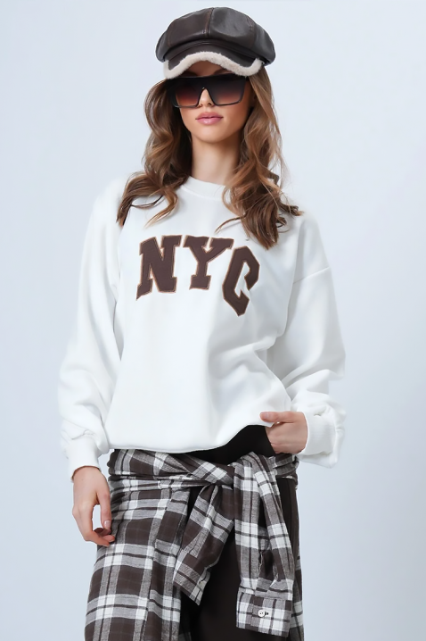 NEVRILDA WHITE női felső, Szín: fehér, IVET.HU - A te online butikod.