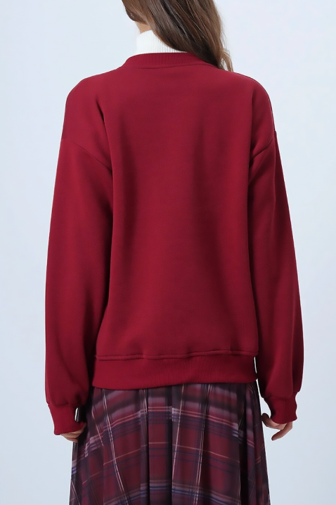 NEVRILDA BORDO női felső, Szín: bordó, IVET.HU - A te online butikod.