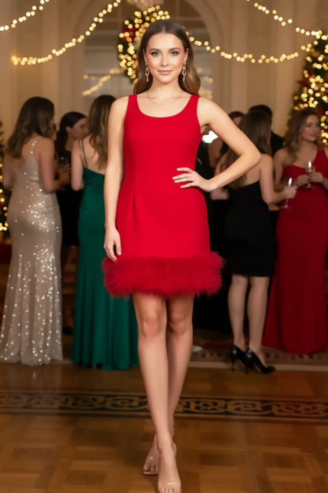 HOLINZANA RED ruha, Szín: piros, IVET.HU - A te online butikod.