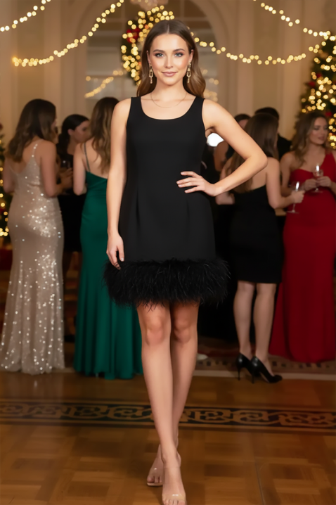 HOLINZANA BLACK ruha, Szín: fekete, IVET.HU - A te online butikod.