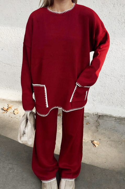 DAILENZA BORDO szett, Szín: bordó, IVET.HU - A te online butikod.