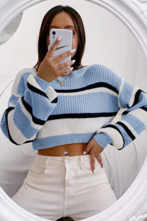 AGAVORSA BLUE pulóver, Szín: kék, IVET.HU - A te online butikod.