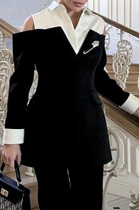 FLORDINZA blézer, Szín: fekete, IVET.HU - A te online butikod.