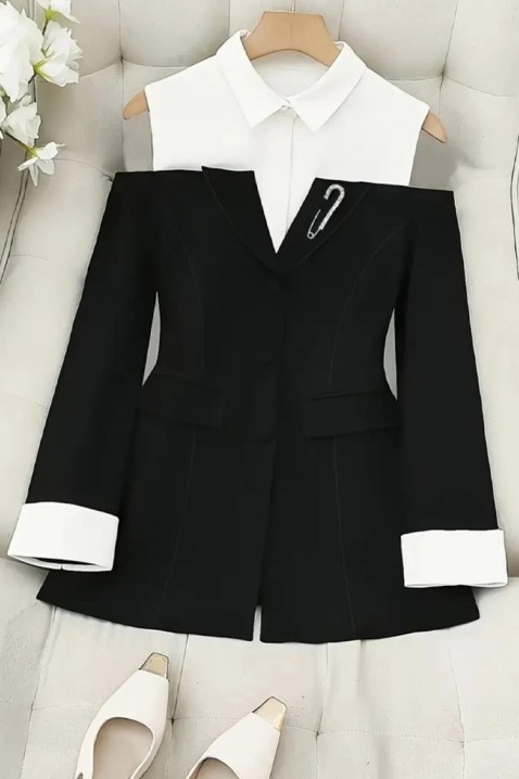 FLORDINZA blézer, Szín: fekete, IVET.HU - A te online butikod.