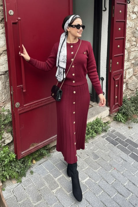 HELENZA BORDO szett, Szín: bordó, IVET.HU - A te online butikod.