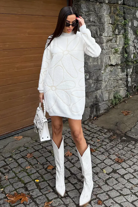 GANIZETA WHITE ruha, Szín: fehér, IVET.HU - A te online butikod.