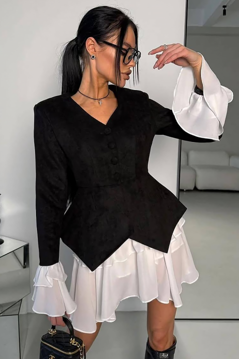 AKSIENA szett, Szín: fekete és fehér, IVET.HU - A te online butikod.