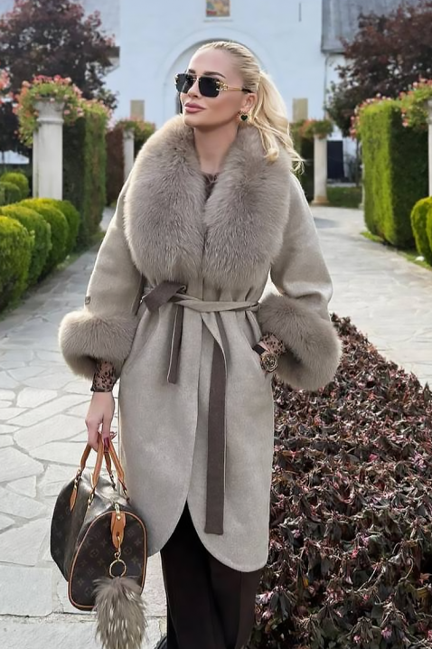 VANGELSA kabát, Szín: szürke, IVET.HU - A te online butikod.