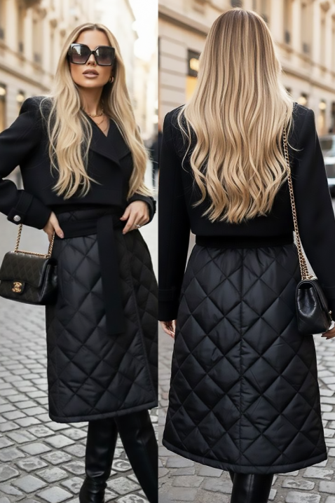 KAPITOLZA kabát, Szín: fekete, IVET.HU - A te online butikod.