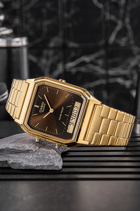 CASIO AQ-230GA-5AMQYDF férfi karóra, Szín: arany, IVET.HU - A te online butikod.