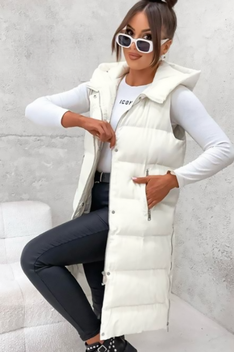 GRENORZA WHITE mellény, Szín: fehér, IVET.HU - A te online butikod.