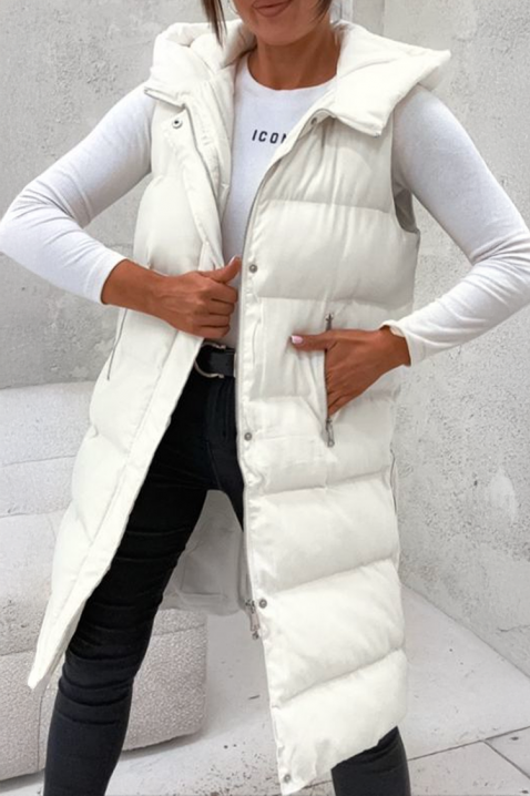 GRENORZA WHITE mellény, Szín: fehér, IVET.HU - A te online butikod.