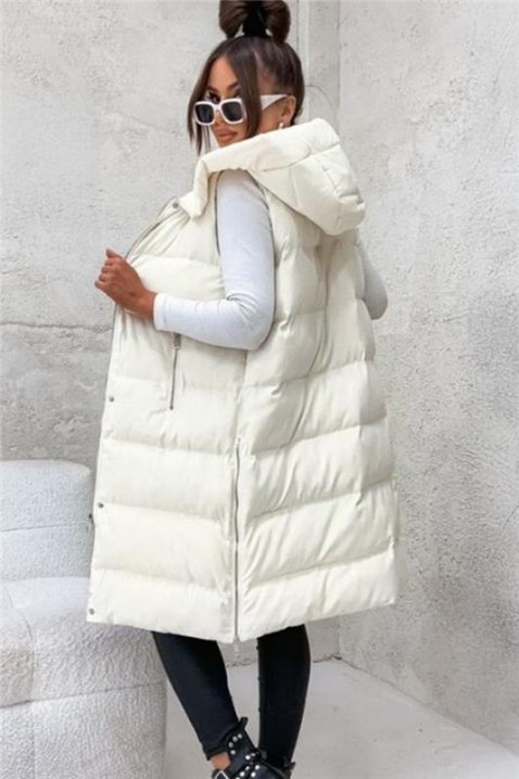 GRENORZA WHITE mellény, Szín: fehér, IVET.HU - A te online butikod.