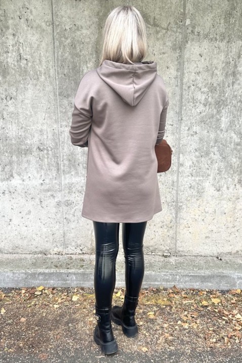 ALEZONDA MOCHA tunika, Szín: mokka, IVET.HU - A te online butikod.