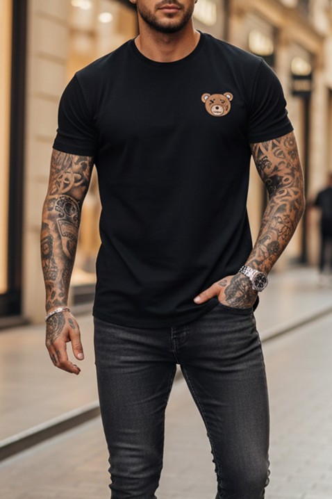 BRONOZ férfi poló, Szín: fekete, IVET.HU - A te online butikod.