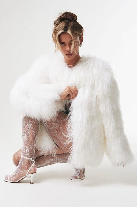 LOLENSIA WHITE kabát, Szín: fehér, IVET.HU - A te online butikod.