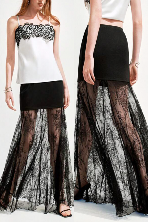 MALZANA szoknya, Szín: fekete, IVET.HU - A te online butikod.