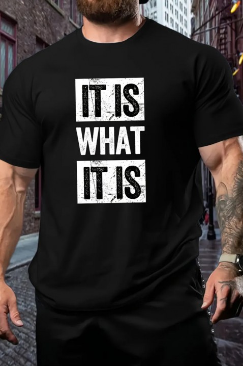 GRITER férfi poló, Szín: fekete, IVET.HU - A te online butikod.